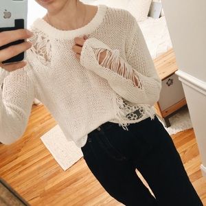 LF Cropped Sweater